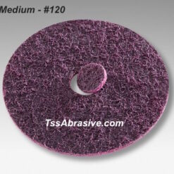 Nhám Đĩa Bùi Nhùi 125 x 22 mm Medium A - (#100->#120)